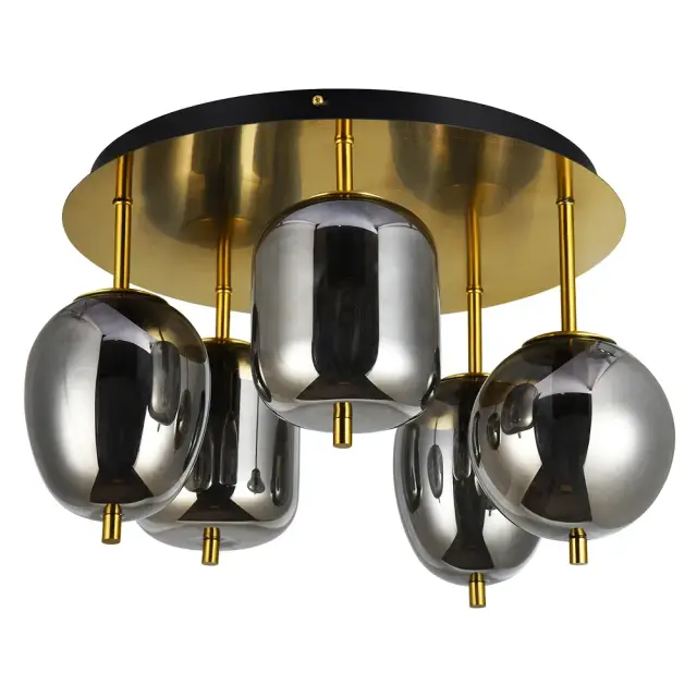 Люстра Arte Lamp A2231PL-5PB FREDDIE — медь