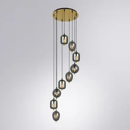 Светильник Arte Lamp A2231SP-9PB FREDDIE — медь, ракурс 2