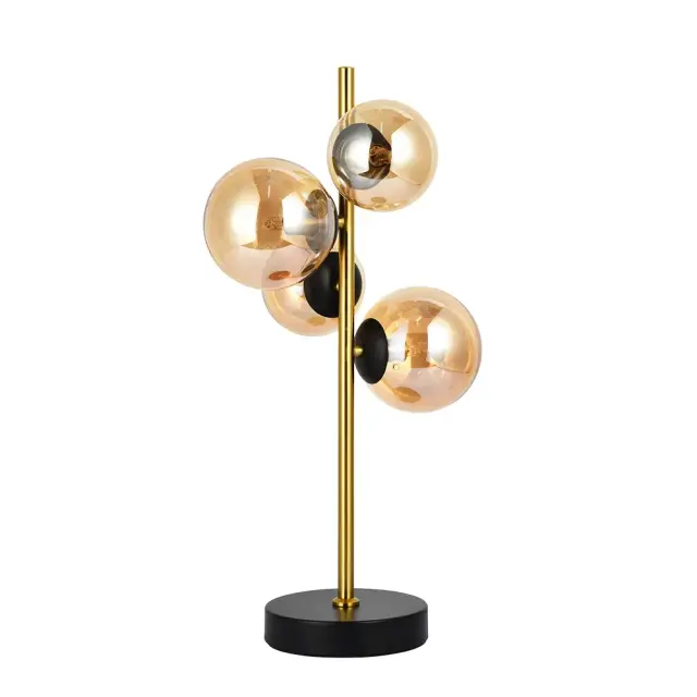 Настольная лампа Arte Lamp A2243LT-4PB GEMINI — черный