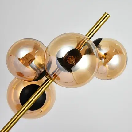 Настольная лампа Arte Lamp A2243LT-4PB GEMINI — черный, ракурс 3