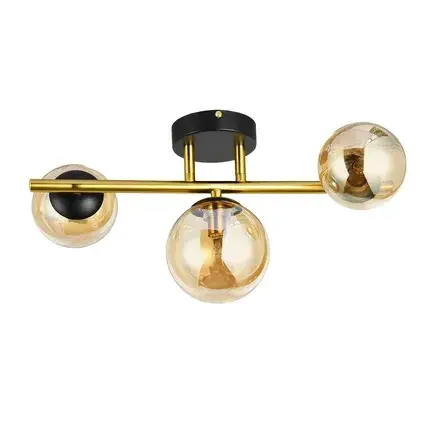 Светильник Arte Lamp A2243PL-3PB GEMINI — черный, ракурс 4