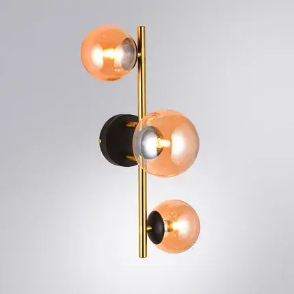Светильник Arte Lamp A2243PL-3PB GEMINI — черный, ракурс 5