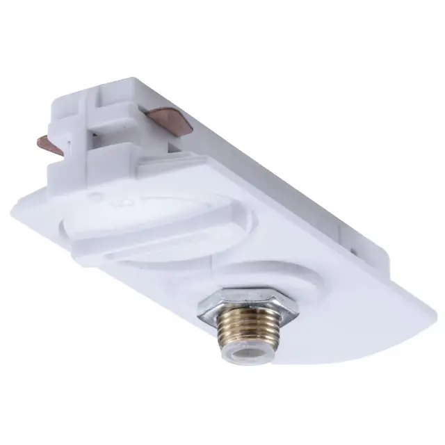 Коннектор питания Arte Lamp A230033 TRACK ACCESSORIES — белый