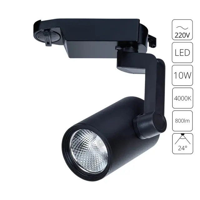 Светильник для однофазного трека Arte Lamp A2310PL-1BK TRACCIA — черный
