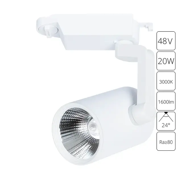Светильник для однофазного трека Arte Lamp A2321PL-1WH TRACCIA — белый