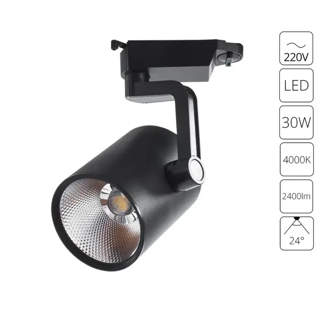Светильник для однофазного трека Arte Lamp A2330PL-1BK TRACCIA — черный