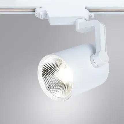 Светильник для однофазного трека Arte Lamp A2330PL-1WH TRACCIA — белый, ракурс 2