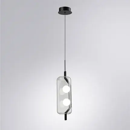 Светильник Arte Lamp A2341SP-2BK GENEVA — черный, ракурс 2