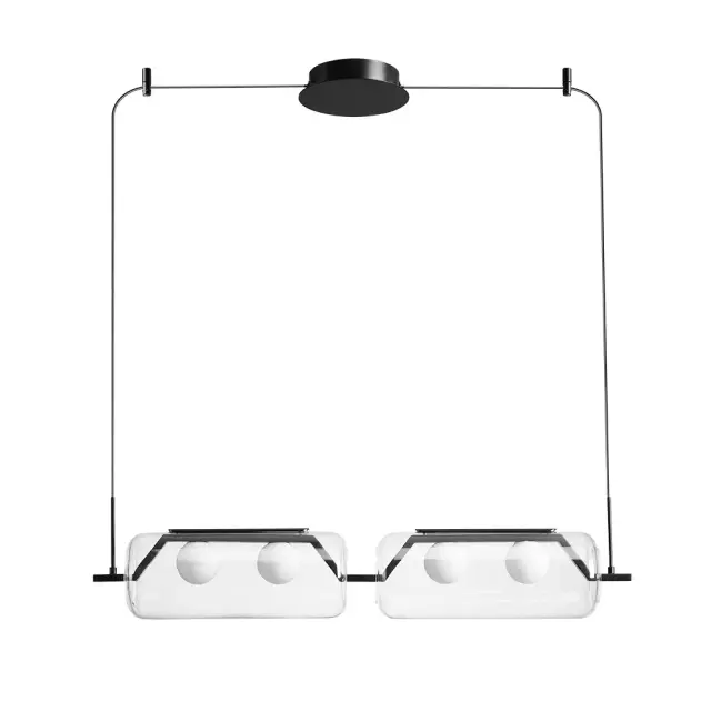 Светильник Arte Lamp A2341SP-4BK GENEVA — черный