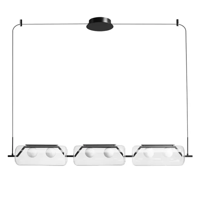 Светильник Arte Lamp A2341SP-6BK GENEVA — черный