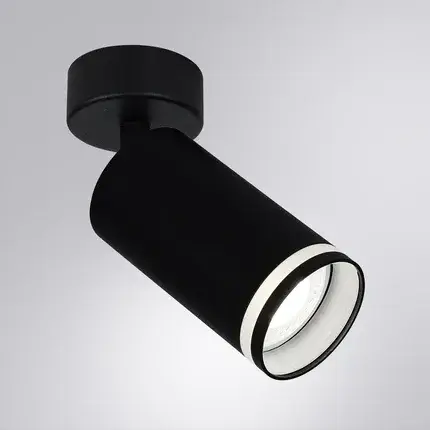 Точечный светильник Arte Lamp A2365PL-1BK IMAI — черный, ракурс 2
