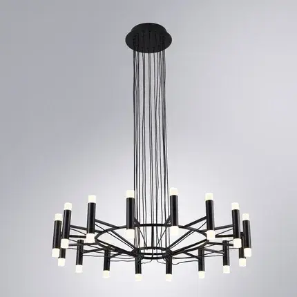 Люстра Arte Lamp A2482SP-32BK EMPIRE — черный, ракурс 2