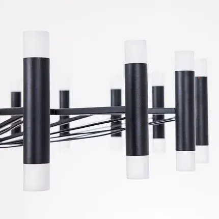 Люстра Arte Lamp A2482SP-32BK EMPIRE — черный, ракурс 3