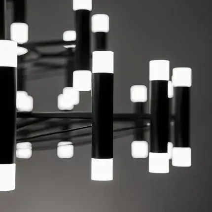 Люстра Arte Lamp A2482SP-84BK EMPIRE — черный, ракурс 3