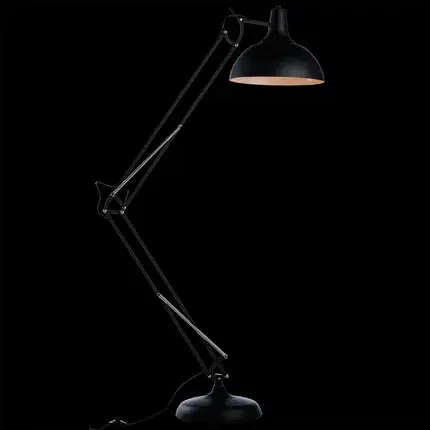 Торшер Arte Lamp A2487PN-1BK GOLIATH — черный, ракурс 2