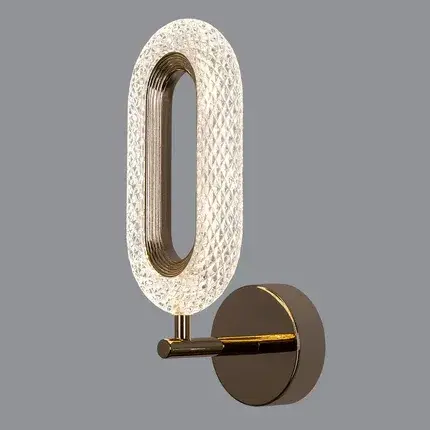 Бра Arte Lamp A2489AP-1GO OVALE — золотой, ракурс 2