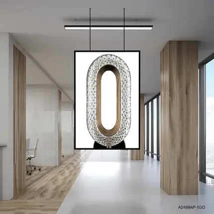 Бра Arte Lamp A2489AP-1GO OVALE — золотой, ракурс 5