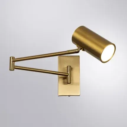 Бра Arte Lamp A2490AP-1PB POSTERIOR — медь, ракурс 2