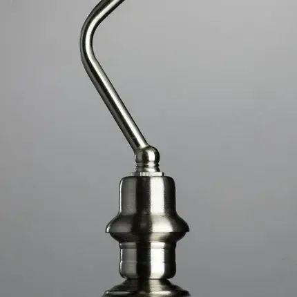 Настольная лампа Arte Lamp A2491LT-1SS BANKER — серебряный, ракурс 3