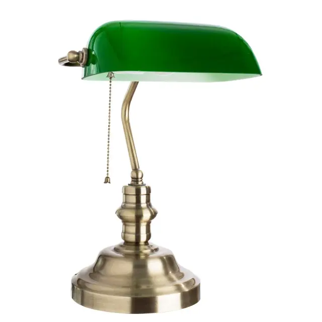 Настольная лампа Arte Lamp A2492LT-1AB BANKER — бронза