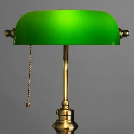 Настольная лампа Arte Lamp A2492LT-1AB BANKER — бронза, ракурс 3