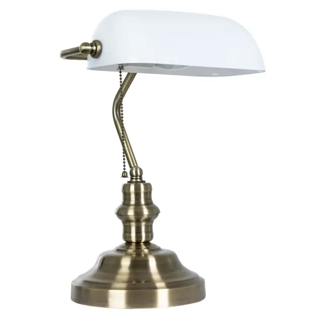 Настольная лампа Arte Lamp A2493LT-1AB BANKER — бронза