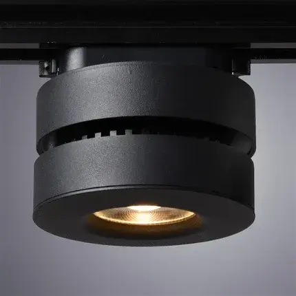Светильник для однофазного трека Arte Lamp A2508PL-1BK VELA — черный, ракурс 2