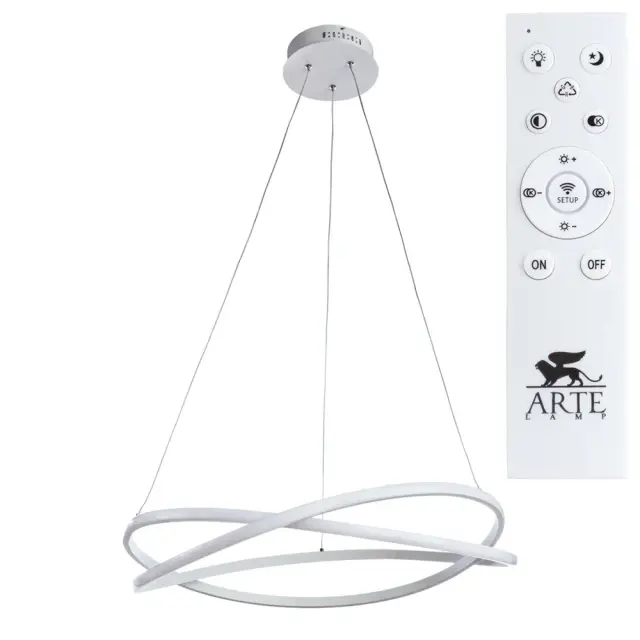 Светильник Arte Lamp A2522SP-2WH SWING — белый