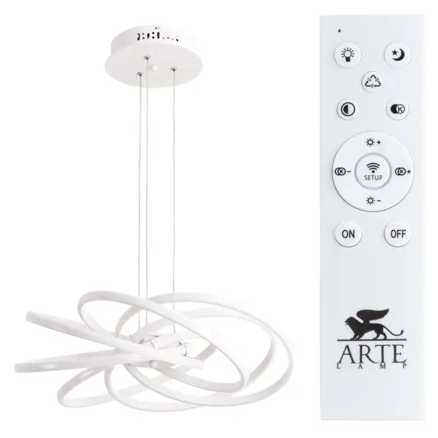 Светильник Arte Lamp A2527SP-6WH SWING — белый