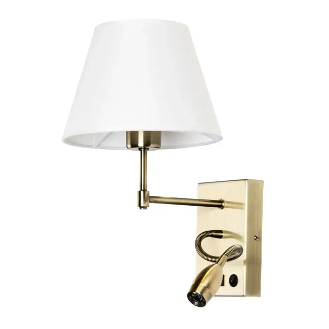 Бра Arte Lamp A2581AP-2AB ELBA — бронза