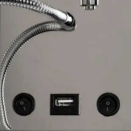 Бра Arte Lamp A2581AP-2CC ELBA — хром, ракурс 3