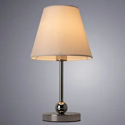 Настольная лампа Arte Lamp A2581LT-1CC ELBA — хром, ракурс 2
