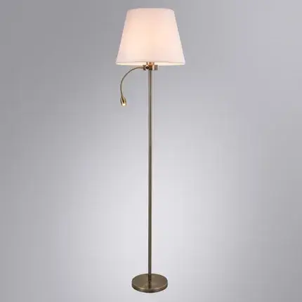 Торшер Arte Lamp A2581PN-2AB ELBA — бронза, ракурс 2