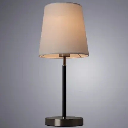 Настольная лампа Arte Lamp A2589LT-1SS RODOS — никель, ракурс 2
