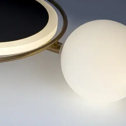 Бра Arte Lamp A2604AP-7BK POLARIS — черный, ракурс 3