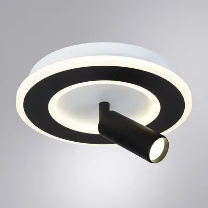 Бра Arte Lamp A2607AP-20BK TOMMY — черный, ракурс 2