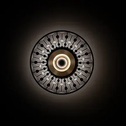 Бра Arte Lamp A2644AP-1GO BISCOTTO — черный, ракурс 2