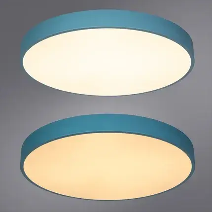 Светильник Arte Lamp A2661PL-1AZ ARENA — синий, ракурс 2