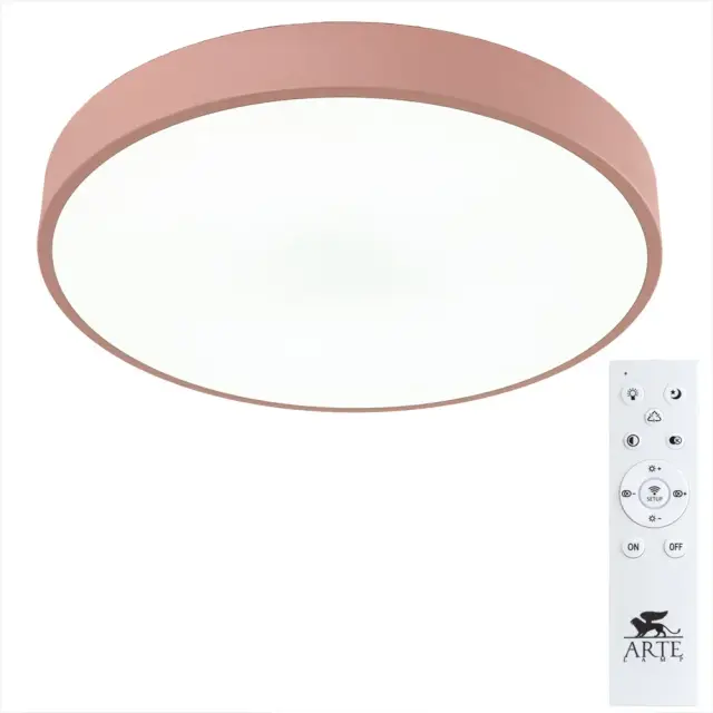 Светильник Arte Lamp A2661PL-1PK ARENA — розовый