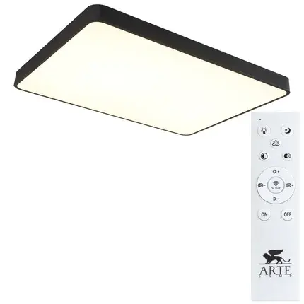 Светильник Arte Lamp A2662PL-1BK SCENA — черный, ракурс 2