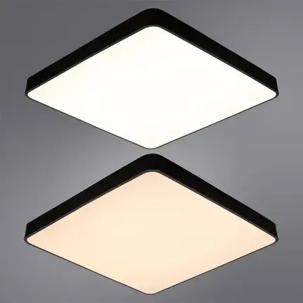 Светильник Arte Lamp A2669PL-1BK SCENA — черный, ракурс 3