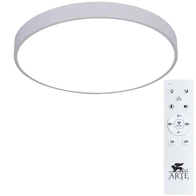Светильник Arte Lamp A2670PL-1WH ARENA — белый