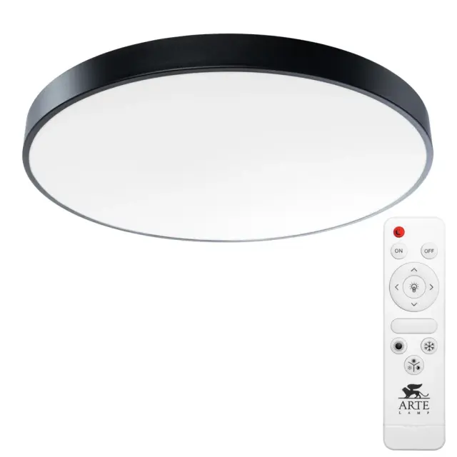Светильник Arte Lamp A2673PL-1BK ARENA — черный