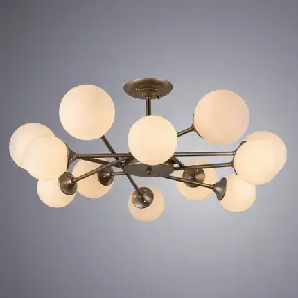 Люстра Arte Lamp A2703PL-12SG MARCO — золотой, ракурс 2