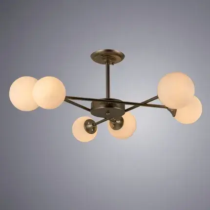 Люстра Arte Lamp A2703PL-6SG MARCO — золотой, ракурс 2