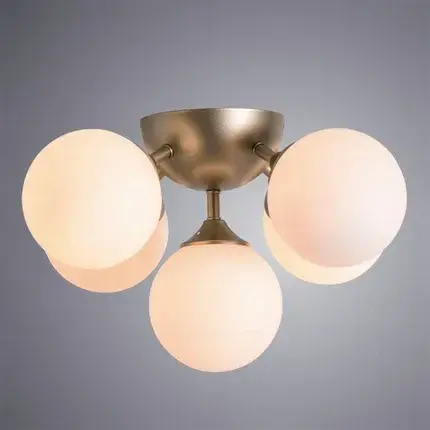 Люстра Arte Lamp A2704PL-5SG FOBOS — золотой, ракурс 2