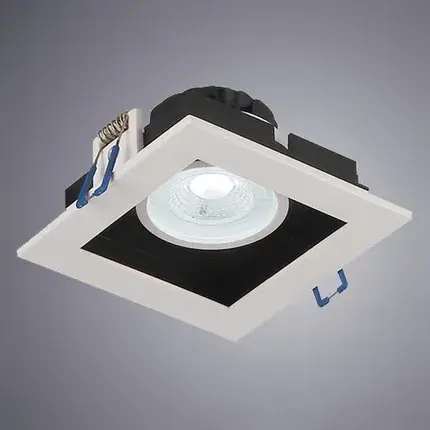 Точечный светильник Arte Lamp A2705PL-1WH GRADO — белый, ракурс 2