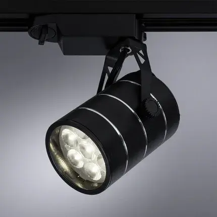 Светильник для однофазного трека Arte Lamp A2707PL-1BK CINTO — черный, ракурс 2