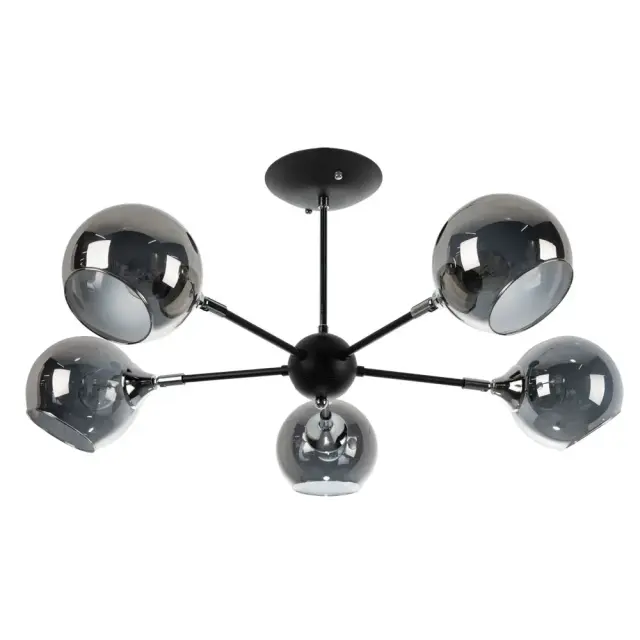 Люстра Arte Lamp A2708PL-5BK LAGOS — черный
