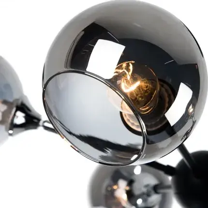 Люстра Arte Lamp A2708PL-5BK LAGOS — черный, ракурс 3